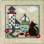 (image for) Itty Bitty Kitty - At The Lighthouse (w/charms)
